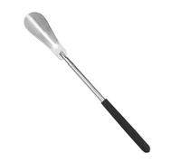 AYWTIUN Chausse-pied à long manche Chausse-pied rétractable en métal, 31 à 65 cm, long manche, for femme enceinte, personne âgée, cuillère, spatule, lot de 2(Black-1Pcs)