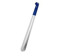 AYWTIUN Chausse-pied à long manche Lot De 2 Chausse-pieds En Métal À Long Manche 42 Cm For Femme Enceinte, Personne Âgée, Cuillère Chaussures, Maison, Sans Se Pencher, Avec Spatule(2pcs Blue)