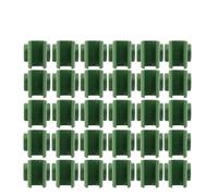 AYWTIUN Connecteur De Cadre Rond Clips de Support for Plantes, connecteur croisé en Plastique, Boucle Fixe horticole for Jardin, Balcon, Cadre Vigne grimpante(30PCS,Inner Diameter 0.8cm)