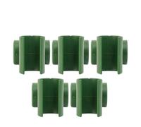 AYWTIUN Connecteur De Cadre Rond Clips de Support for Plantes, connecteur croisé en Plastique, Boucle Fixe horticole for Jardin, Balcon, Cadre Vigne grimpante(5PCS,Inner Diameter 0.8cm)