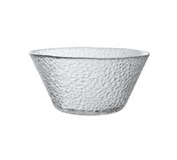 AYWTIUN corbeille a fruit Glass Craft Fruit Salad Bowl Round Snacks Dessert Household Dining Table Solid Color Tray Kitchen Supplies bols de service pour fruits, bonbons(15.8x7.5cm)