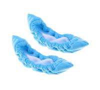 AYWTIUN Couvre-Bottes pour Patins artistiques 1 Paire de Patins Hockey sur Glace Terry Couvre-Lames Botte gardes Accessoires Hockey à roulettes for Le et Patinage Artistique(Light Blue)