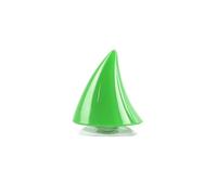 AYWTIUN DéCoration De Casque Corne 1Pc Casque De Moto Cool Diable Corne De Bœuf Décor Ventouse Couvre-Chef Accessoire Vélo Voiture Style Décoration(Green)