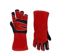 AYWTIUN Gants de soudage Gants de soudage multifonctionnels 14 pouces, résistants à la chaleur, for soudeur Mig/Stick/Tig/gril/poêle/barbecue