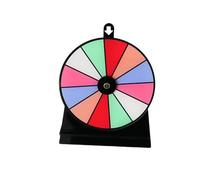 AYWTIUN La Roue de la Fortune Roue de la Fortune 30 cm (12 Pouces) - Jeu Casino Équipement Salle Jeux for Salons Professionnels Outils Montage faciles(Color 5)