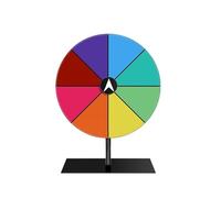 AYWTIUN La Roue de la Fortune Roue de la Fortune 30 cm (12 Pouces) - Jeu Casino Équipement Salle Jeux for Salons Professionnels Outils Montage faciles(Color 4)
