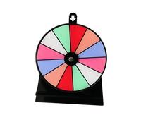 AYWTIUN La Roue de la Fortune Roue de la Fortune, Jeu tirage au Sort, Machine à loterie Table, Plateau tournant Amusant