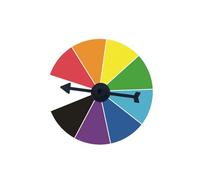 AYWTIUN La Roue de la Fortune Roue de la Fortune Murale à Fixer au Mur, idéale for Les fêtes et soirées Entre Amis(Color 1)