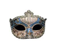 AYWTIUN Masques de fête Faux demi-masque élégant for adultes, hommes et femmes, mascarade, convention musicale, spectacle, décoration de fête(1)