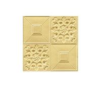 AYWTIUN Papier peint isolant thermique Autocollant mural en brique imperméable, panneau mousse auto-adhésif, papier peint, arrière-plan TV, plafond, chambre à coucher, décoration d'intérieur(Beige)