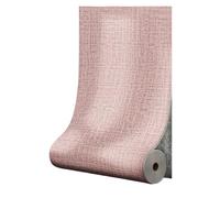 AYWTIUN Papier peint isolant thermique Autocollants muraux imperméables et résistants à l'humidité, papier peint spécial gris ciment for rénovation de chambre(Pink)