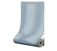 AYWTIUN Papier peint isolant thermique Autocollants muraux imperméables et résistants à l'humidité, papier peint spécial gris ciment for rénovation de chambre(Light blue)