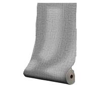 AYWTIUN Papier peint isolant thermique Autocollants muraux imperméables et résistants à l'humidité, papier peint spécial gris ciment for rénovation de chambre(Grey)