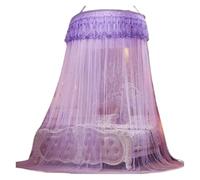 AYWTIUN Rideau de lit Moustiquaire de lit Ronde, Tente, Rideau, baldaquin for Double(Color 13,1.0m (3.3 Feet) Bed)