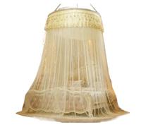 AYWTIUN Rideau de lit Moustiquaire de lit Ronde, Tente, Rideau, baldaquin for Double(Color 14,1.5m (5 Feet) Bed)