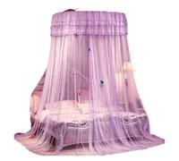 AYWTIUN Rideau de lit Moustiquaire de lit Ronde, Tente, Rideau, baldaquin for Double(Color 6,1.0m (3.3 Feet) Bed)