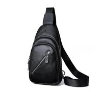 AYWTIUN Sac bandoulière Sac de poitrine for homme, sac à bandoulière, messager, main décontracté for(Color3)