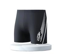 AYWTIUN Short de Bain Homme Maillot de Bain Taille Haute for Hommes, Respirant, à séchage Rapide, Confortable avec Doublure for Piscine(White,5XL)