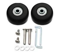 AYXAMO Roulette Valise, Roue De Valise 1 Ensemble Roues Bagages Voyage Coulissantes Silencieuses,roulettes Réparation Pièces Valise,Kit D'essieux Dia.40/45//50/60/70/75/80/90/100(40mmx18mm)