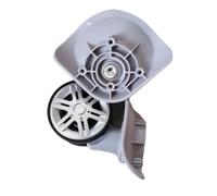 AYXAMO Roulette Valise, Roue De Valise 1 Paire A19 Bricolage Chariot Valise Bagages Remplacement roulettes Pivotant Réparation Accessoires(Light Grey)