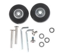 AYXAMO Roulette Valise, Roue De Valise OD 40-54mm Valise à Bagages Roues de Remplacement Kit réparation essieux Deluxe(A)