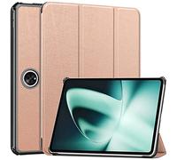 AYXYYDS Coque pour OnePlus Pad 11.6 inch Tablet 2023, Coque de Protection Intelligente avec étui en Cuir adaptée pour OnePlus Pad 11.6 inch (Rose Gold)