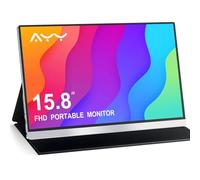 AYY Écran Portable 15.8 Pouces FHD 1080P USB-C HDMI Moniteur Externe Secondaire pour Ordinateur HDR IPS Gaming Extension pour PC Mac Smartphone PS4/5 Xbox Switch avec Haut-parleurs Intégrés