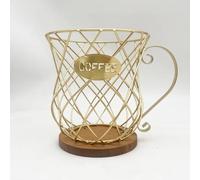 AYYCILIDR Vente directe d'usine de capsules de café en bois de fer, paniers de rangement, cuisine, salon, table, film et télévision, accessoires de mariage en gros