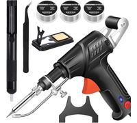 Ayyecoeeye Ensemble de 5 pièces de soudeur polyvalent Ayyecoeeye Pistolet de soudage laser industriel chauffant à l'intérieur, pistolet à souder multifonction pour bricolage industriel domestique
