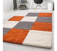 Ayyildiz Tapis à Poils Longs en polypropylène Terracotta-P, Terracotta, 160 x 230