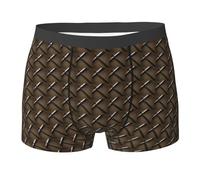 AYYQWE Boxer pour homme imprimé épée de samouraï japonais, sous-vêtements respirants doux et extensibles pour tous les jours, Noir , L