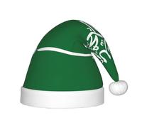 AYYQWE Chapeau de Noël imprimé drapeau de l'Arabie saoudite pour adultes, couvre-chefs pour Noël, Nouvel An, célébrations saisonnières