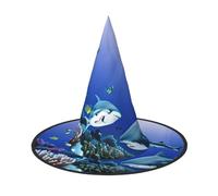 AYYQWE Chapeau de requin avec imprimé de natation sous la mer - Confortable - Unisexe - Pour carnaval, fête, cosplay, bal masqué, célébrations