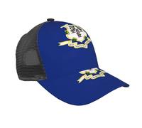 AYYQWE Connecticut State Flag Print Summer Baseball Cap Quick-Dry Lightweight Hat Running Outdoor All Season Fashion Black
