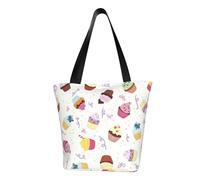 AYYQWE Delicious Cupcakes Sac à bandoulière d'été Sac à bandoulière Sac à main Sac à main Voyage Shopping Gym Randonnée Fête Événements
