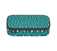 AYYQWE Galloway Trousse à crayons polyvalente Motif vache 21 x 5 x 9,4 cm, Noir , Taille unique