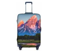 AYYQWE Grand Teton Housse de protection universelle imperméable et élastique Motif parc national, blanc, L, Organiseur de sac