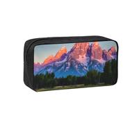 AYYQWE Grand Teton Trousse à crayons spacieuse avec impression parc national de grande capacité pour bureau, voyage