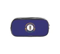 AYYQWE Kentucky State Flag Print Transparent Stationery Organizer Pouch Clear School Travel Office Supplies Case
