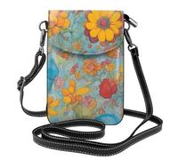 AYYQWE Mini sac à bandoulière léger pour femme avec impression couleur vive