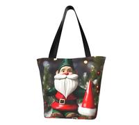 AYYQWE Sac à bandoulière de Noël traditionnel imprimé gnomes d'été sac à main plage sac à main voyage shopping gym randonnée fête événements