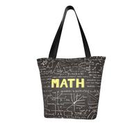 AYYQWE Sac à bandoulière d'été pour l'école, les mathématiques, la plage, les voyages, le shopping, la gym, la randonnée, les événements de fête