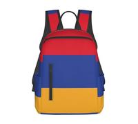AYYQWE Sac à dos léger unisexe imprimé drapeau de l'Arménie Sac à dos de voyage décontracté Sac à dos de voyage voyage extérieur travail randonnée