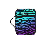 AYYQWE Sac de rangement imperméable pour la maison, l'église, les voyages, le culte - Violet, bleu, vert, camouflage, zèbre, rayures - Pour homme et femme