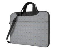 AYYQWE Sac d'ordinateur portable élégant avec impression de code de programmation pour homme et femme, portable, à une épaule, pour voyage, bureau, affaires, Noir , 15.6 inch