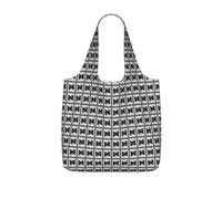 AYYQWE Sac fourre-tout pliable et réutilisable avec imprimé drapeau national du Royaume-Uni pour voyage, gym, voyage, camping
