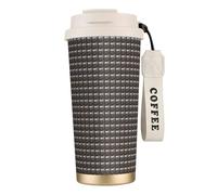 AYYQWE Tasse de voyage New York en acier inoxydable pour café, thé, eau, boissons chaudes et froides, usage quotidien