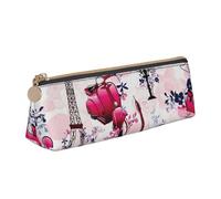 AYYQWE Trousse à crayons avec fermeture éclair Motif Tour Eiffel Paris France Pour étudiant Grande capacité, blanc, Taille unique