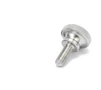 AYYSSM 1/5x M3 M4 M5 M6 M8 M10 Vis à tête moletée à tête Haute en Acier Inoxydable 304 Boulon de réglage Manuel métrique de Type Simple(60mm,1pc M8)