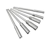 AYYSSM 1 pièce de 5.5 à 19mm de longueur, tête de douille, boulon, écrou, embout de tournevis, barre d'extension de 150mm, adaptateur de perceuse à percussion ouille(5.5mm)
